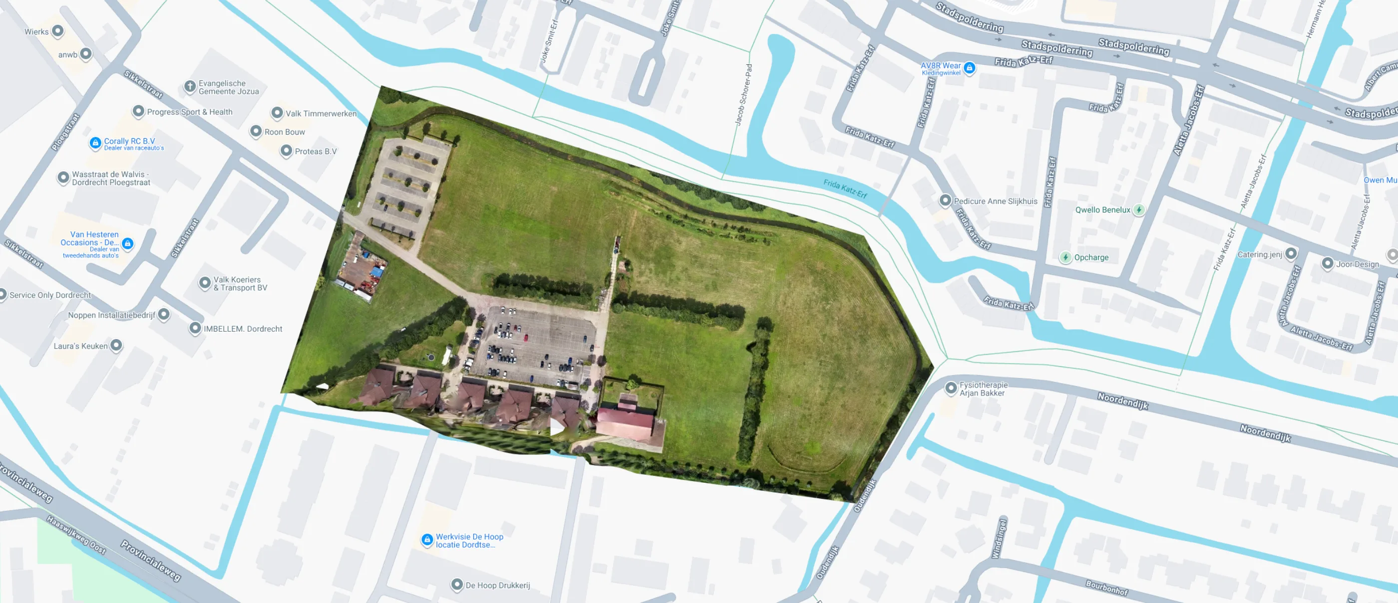 2D map met geodata